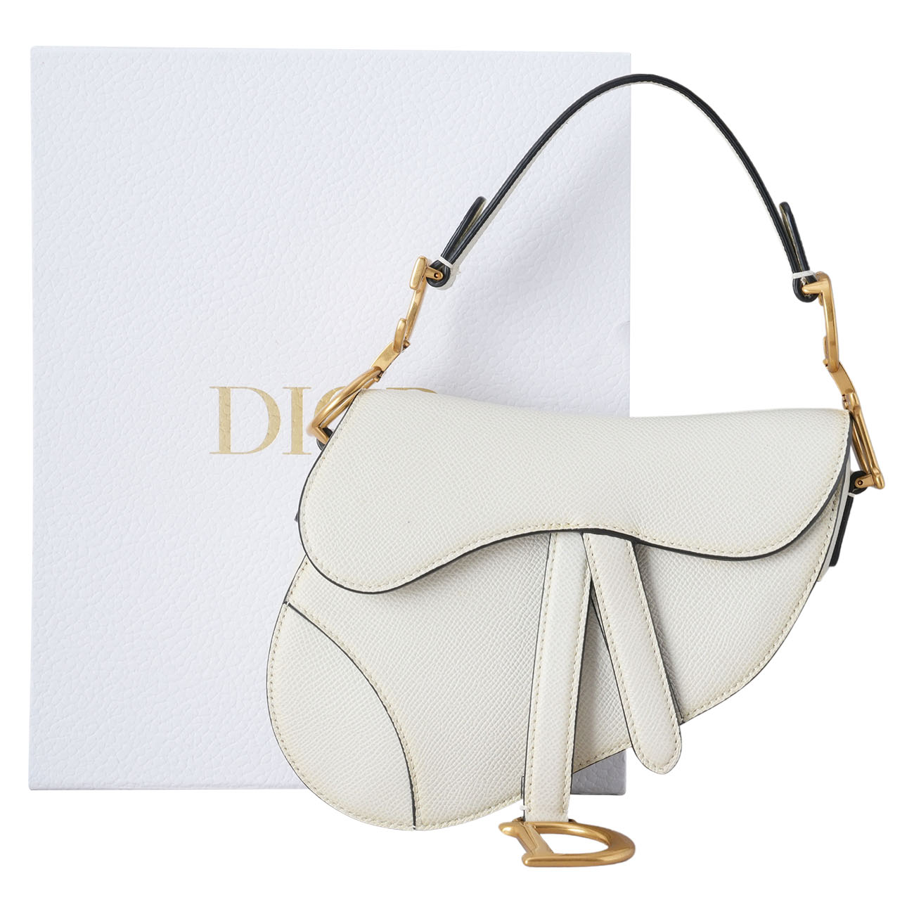 CHRISTIAN DIOR(USED)디올 새들 스트랩백 미니